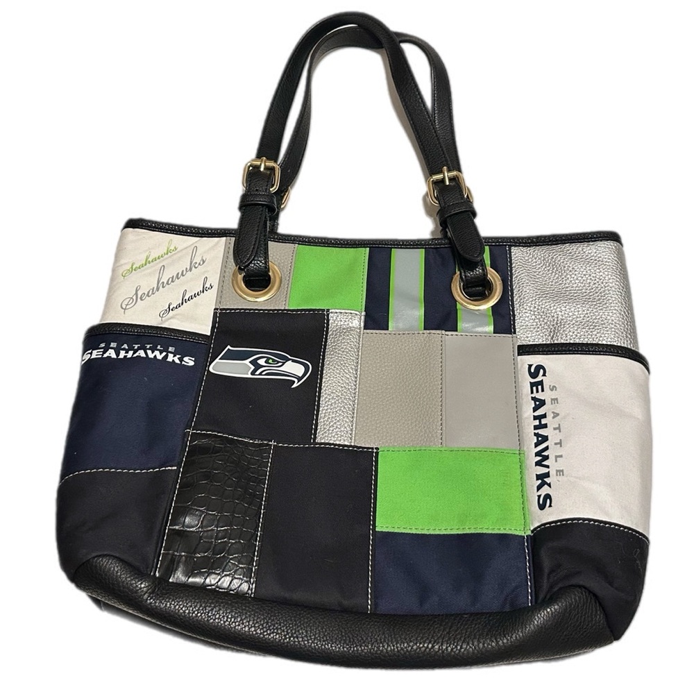 Bradford Exchange "For The Love Of The Game" Seattle Seahawks Tote Bag